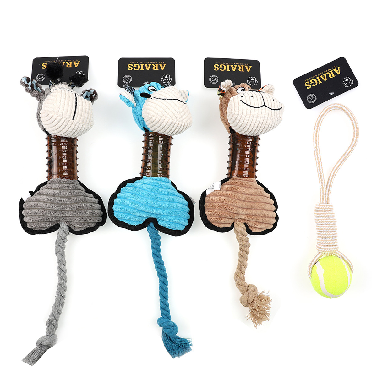 Pet Interactive Biting Squeaky Toys